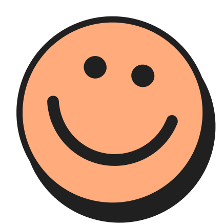 Orange Smiley Face
